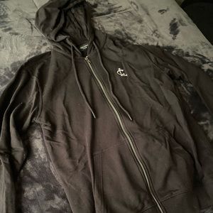 Clifford Lenox Black ZipUp Hoodie